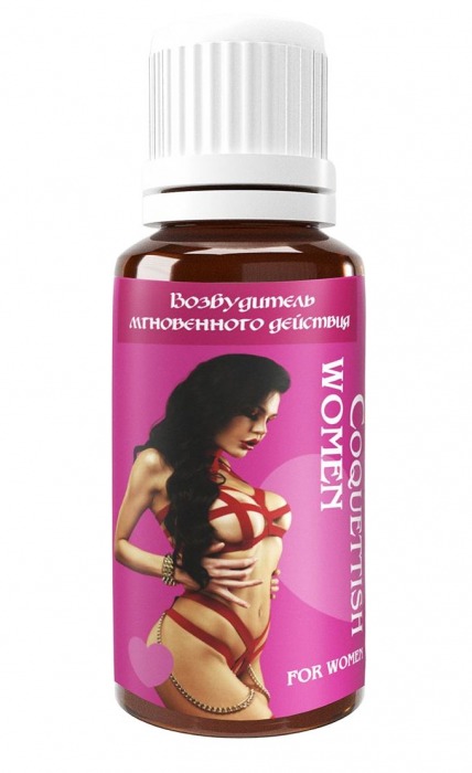 Возбудитель мгновенного действия Coquettish Women - 30 мл. - Миагра - купить с доставкой в Шахтах