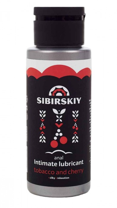 Анальный лубрикант на водной основе SIBIRSKIY с ароматом вишни и табака - 100 мл. - Sibirskiy - купить с доставкой в Шахтах