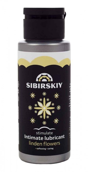 Возбуждающий интимный лубрикант SIBIRSKIY с ароматом цветков липы - 100 мл. - Sibirskiy - купить с доставкой в Шахтах