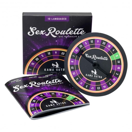 Настольная игра-рулетка Sex Roulette Kamasutra - Tease&Please - купить с доставкой в Шахтах