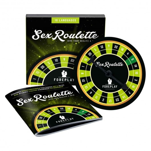 Настольная игра-рулетка Sex Roulette Foreplay - Tease&Please - купить с доставкой в Шахтах