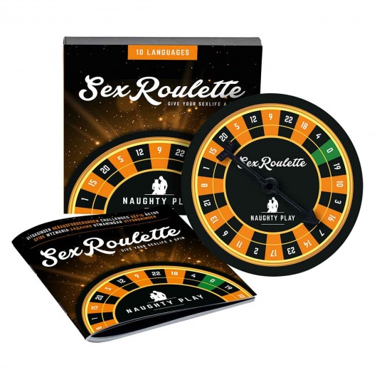 Настольная игра-рулетка Sex Roulette Naughty Play - Tease&Please - купить с доставкой в Шахтах