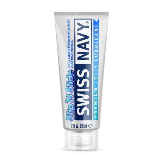 Лубрикант-желе на водной основе Premium Jelly Lubricant - 59 мл. - Swiss navy - купить с доставкой в Шахтах