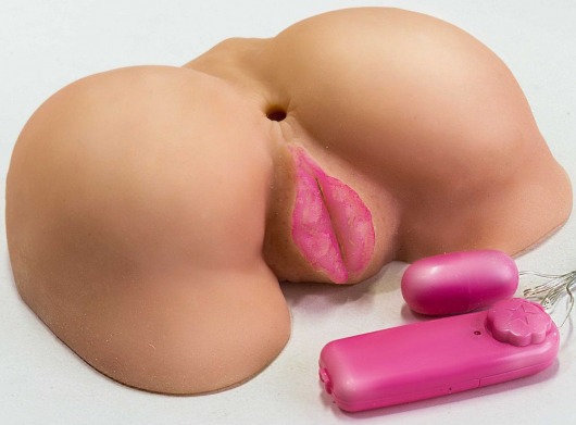 Вибровагина с двумя отверстиями и с выносным пультом - LOVETOY (А-Полимер) - в Шахтах купить с доставкой
