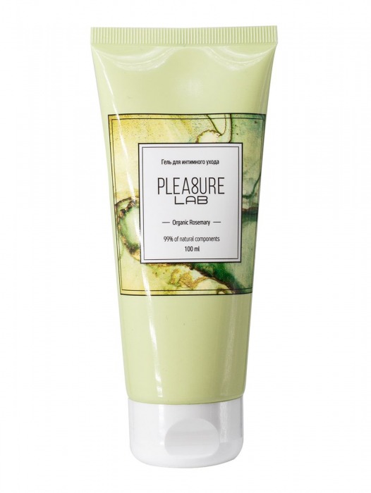 Лубрицирующий гель для интимного ухода Organic Rosemary с ароматом розмарина - 100 мл. - Pleasure Lab - купить с доставкой в Шахтах