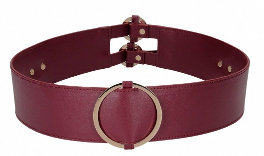 Бордовый ремень Halo Waist Belt - размер L-XL - Shots Media BV - купить с доставкой в Шахтах