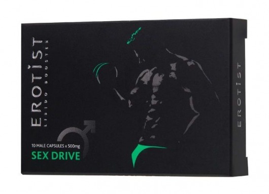 Капсулы для мужчин для повышения либидо Erotist SEX DRIVE - 10 капсул (500 мг.) - Erotist Libido Booster - купить с доставкой в Шахтах