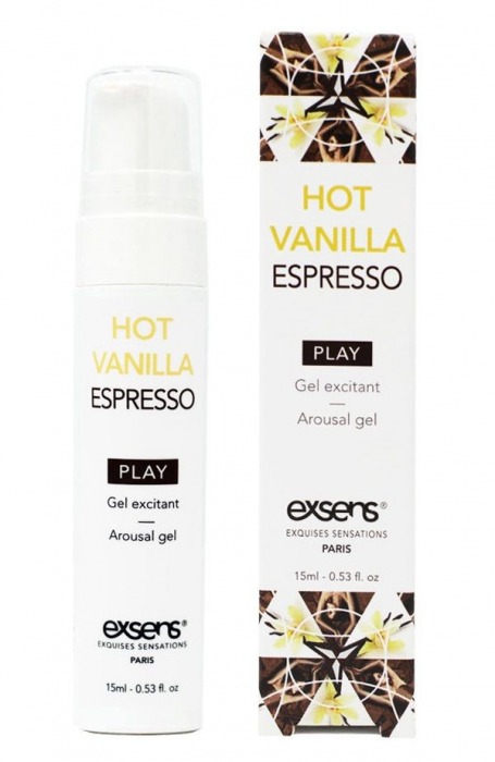 Возбуждающий гель Hot Vanilla Espresso Arousal Gel - 15 мл. - Exsens - купить с доставкой в Шахтах