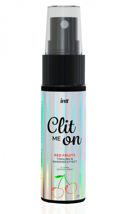 Клиторальный возбуждающий спрей Clit Me On Red Fruits - 12 мл. - INTT - купить с доставкой в Шахтах