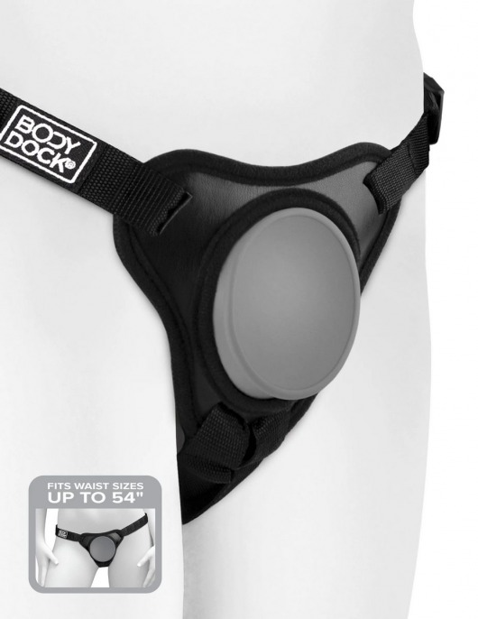Трусы с платформой для насадки Body Dock Elite Mini - Pipedream - купить с доставкой в Шахтах
