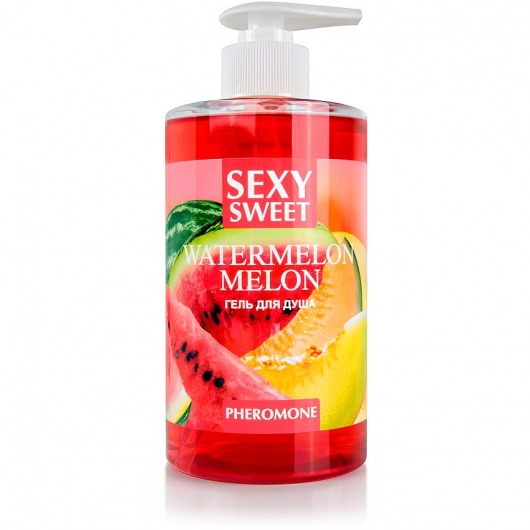 Гель для душа Sexy Sweet Watermelon Melon с ароматом арбуза, дыни и феромонами - 430 мл. -  - Магазин феромонов в Шахтах