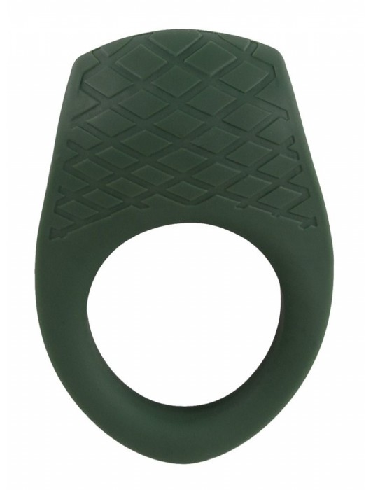 Зеленое эрекционное виброкольцо Luxurious Vibro Cock Ring - Orion - в Шахтах купить с доставкой