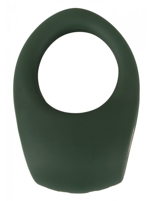 Зеленое эрекционное виброкольцо Luxurious Vibro Cock Ring - Orion - в Шахтах купить с доставкой