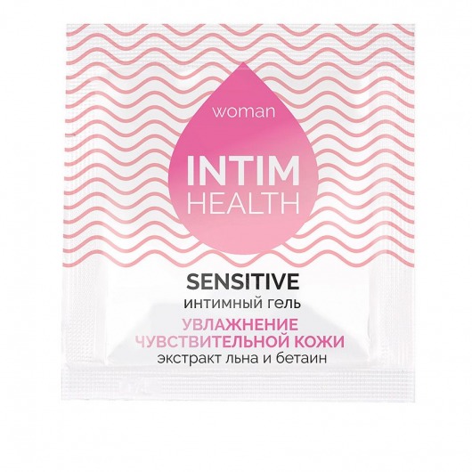 Саше интимного геля на водной основе Intim Health Sensitive - 3 гр. - Биоритм - купить с доставкой в Шахтах
