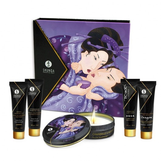 Подарочный набор Geishas secret из 5 предметов - Shunga - купить с доставкой в Шахтах
