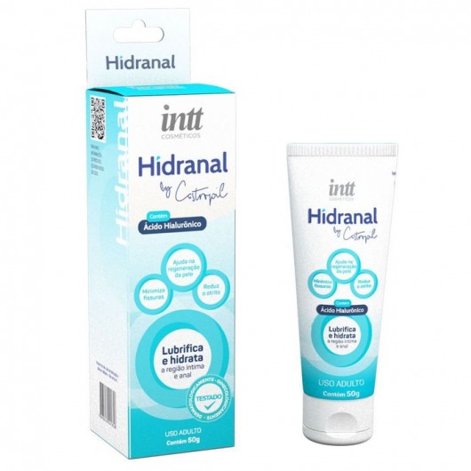 Лубрикант на водной основе Hidranal с гиалуроновой кислотой - 50 гр. - INTT - купить с доставкой в Шахтах