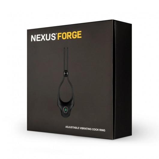 Черное эрекционное лассо с вибрацией Nexus Forge - Nexus Range - в Шахтах купить с доставкой