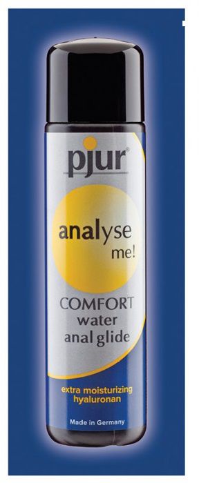 Анальный лубрикант pjur ANALYSE ME Comfort Water Anal Glide - 2 мл. - Pjur - купить с доставкой в Шахтах