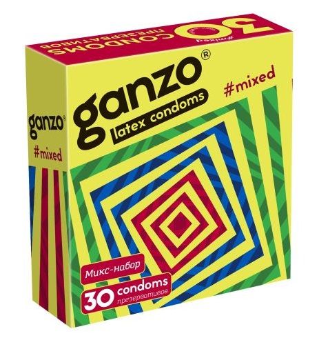 Микс-набор из 30 презервативов Ganzo Mixed - Ganzo - купить с доставкой в Шахтах
