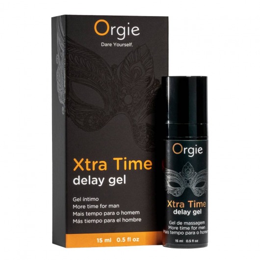 Продлевающий гель Orgie Xtra Time Delay Gel - 15 мл. - ORGIE - купить с доставкой в Шахтах