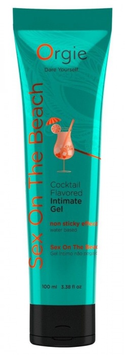 Съедобный интимный гель Orgie Lube Tube Cocktail Sex On The Beach - 100 мл. - ORGIE - купить с доставкой в Шахтах