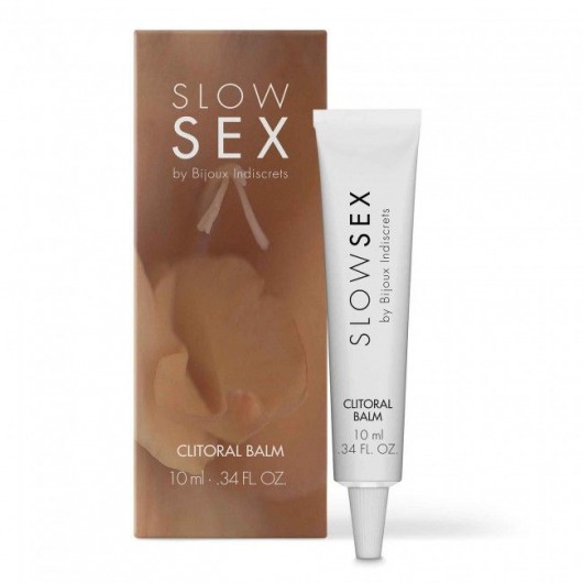 Бальзам для клитора Slow Sex Clitoral Balm - 10 мл. - Bijoux Indiscrets - купить с доставкой в Шахтах