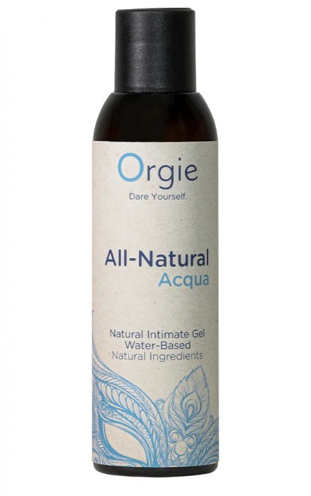 Интимный гель на водной основе Orgie All-Natural Acqua - 150 мл. - ORGIE - купить с доставкой в Шахтах