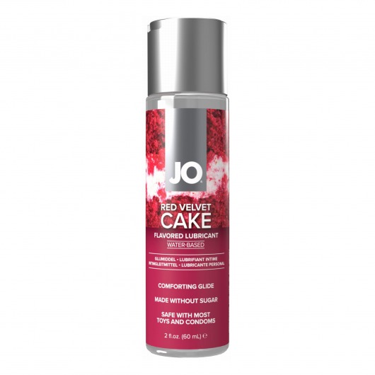 Лубрикант на водной основе JO H2O Red Velvet Cake Flavored Lubricant - 60 мл. - System JO - купить с доставкой в Шахтах