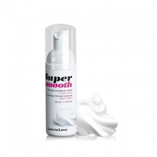 Лубрикант нежнейшая пенка Super Smooth Foaming Intime Lubricant - 50 мл. - Love to Love - купить с доставкой в Шахтах