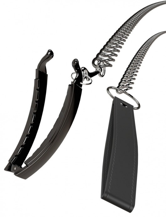 Зажим для половых губ с поводком Pussy Clamp With A Leash - Orion - купить с доставкой в Шахтах