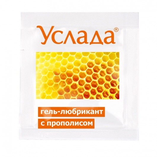 Гель-лубрикант «Услада с прополисом» - 3 гр. - Биоритм - купить с доставкой в Шахтах
