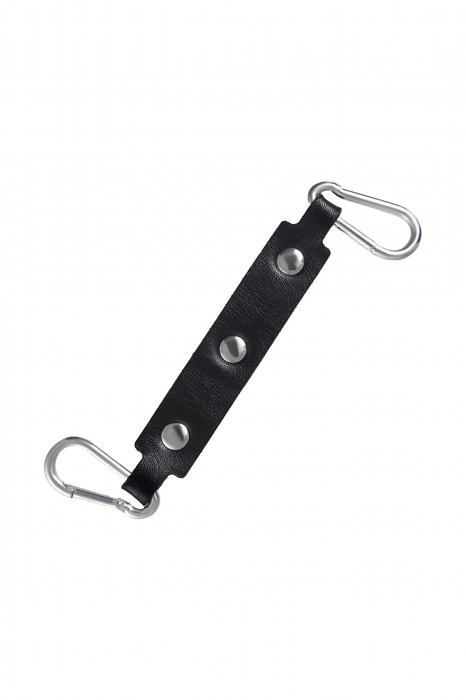 Черно-красные оковы из натуральной кожи - Pecado - купить с доставкой в Шахтах