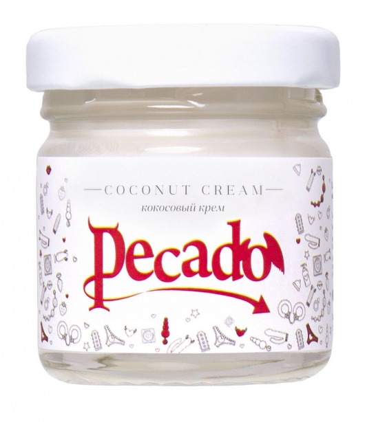Массажная свеча Сoconut Cream - 35 мл. - Pecado - купить с доставкой в Шахтах