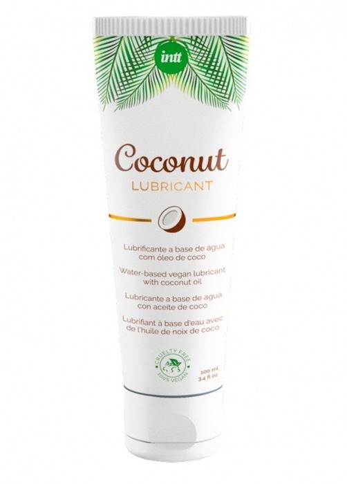 Веганская смазка на водной основе Coconut Lubricant - 100 мл. - INTT - купить с доставкой в Шахтах