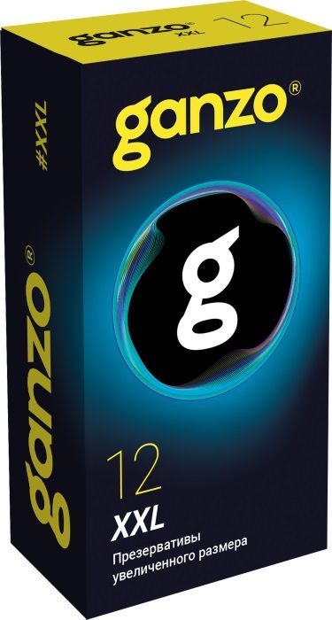 Презервативы увеличенного размера Ganzo XXL - 12 шт. - Ganzo - купить с доставкой в Шахтах