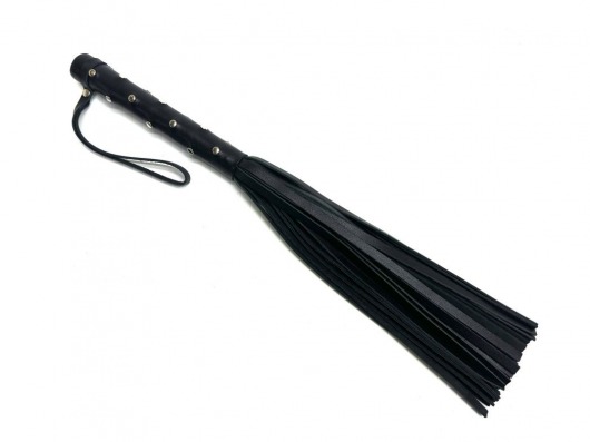 Кожаная плеть «Звездное небо» - 43 см. - БДСМ Арсенал - купить с доставкой в Шахтах