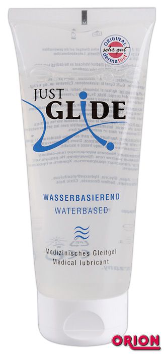 Вагинальная смазка на водной основе JUSTGLIDE - 200 мл. - Orion - купить с доставкой в Шахтах