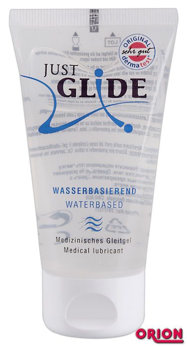Вагинальная смазка на водной основе JUSTGLIDE - 50 мл. - Orion - купить с доставкой в Шахтах