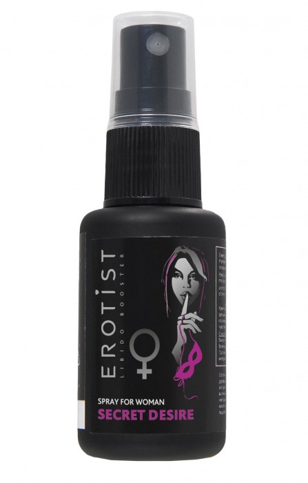 Возбуждающий спрей для женщин Erotist Secret Desire - 30 мл. - Erotist Libido Booster - купить с доставкой в Шахтах