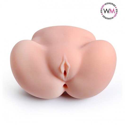 Реалистичный мастурбатор с двумя функциональными отверстиями - Erowoman-Eroman - в Шахтах купить с доставкой