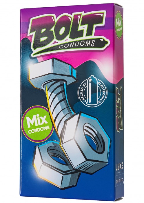 Набор презервативов Bolt Condoms - Luxe - купить с доставкой в Шахтах