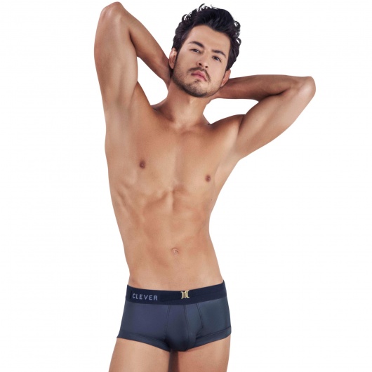 Черные мужские трусы-хипсы с декоративным пояском Misty Trunks - Clever Masculine Underwear купить с доставкой