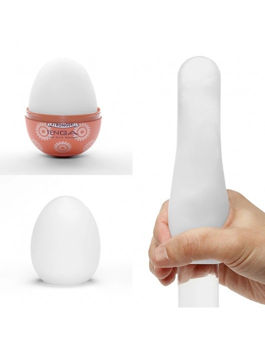 Мастурбатор-яйцо Tenga Egg Gear - Tenga - в Шахтах купить с доставкой