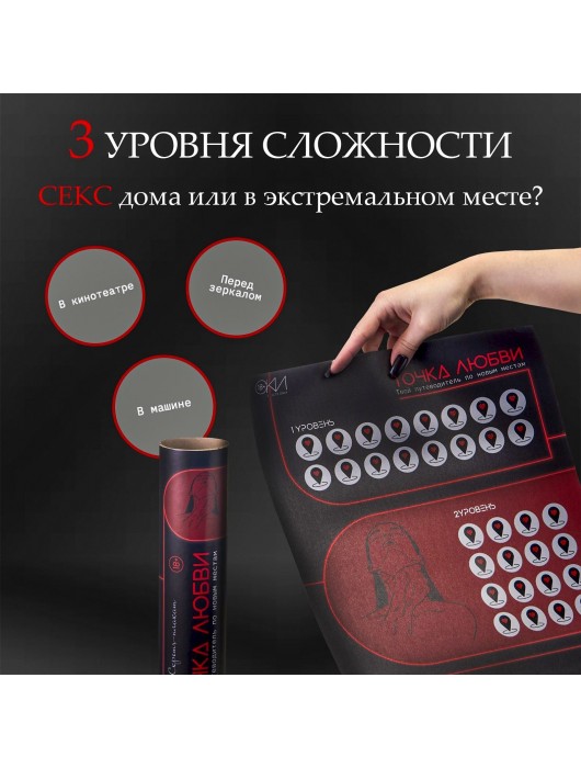 Плакат для двоих  Точка любви  со скретч-слоем - Сима-Ленд - купить с доставкой в Шахтах