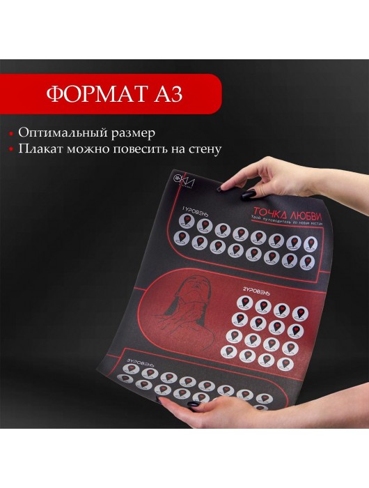 Плакат для двоих  Точка любви  со скретч-слоем - Сима-Ленд - купить с доставкой в Шахтах