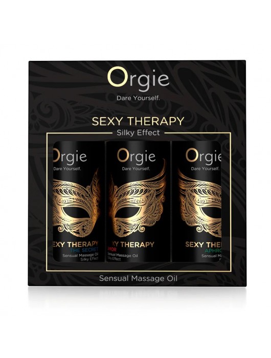 Набор массажных масел Sexy Therapy (3 флакона по 30 мл.) - ORGIE - купить с доставкой в Шахтах
