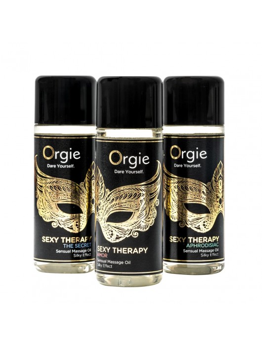 Набор массажных масел Sexy Therapy (3 флакона по 30 мл.) - ORGIE - купить с доставкой в Шахтах