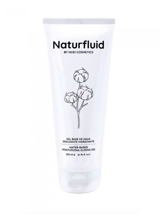 Экстраскользкий лубрикант на водной основе Nuei Naturfluid - 200 мл. - Nuei cosmetics - купить с доставкой в Шахтах