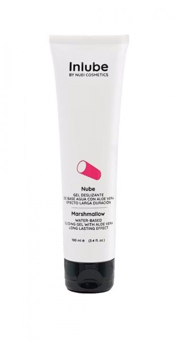 Лубрикант на водной основе Nuei Inlube с алоэ вера и ароматом маршмеллоу -100 мл. - Nuei cosmetics - купить с доставкой в Шахтах
