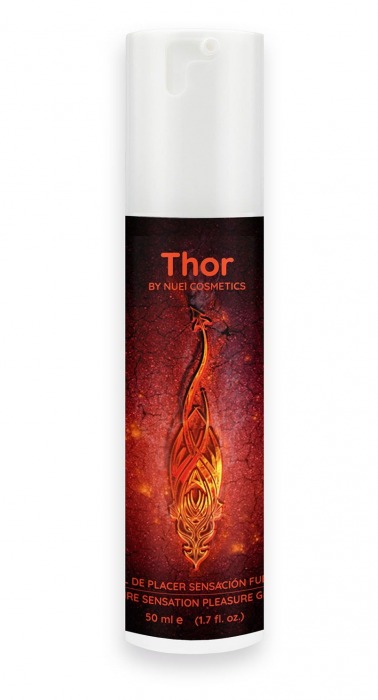 Возбуждающий унисекс гель Thor Fire Gel - 50 мл. - Nuei cosmetics - купить с доставкой в Шахтах